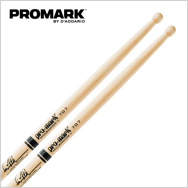 Promark Hickory 707 Simon Phillips Wood Tip