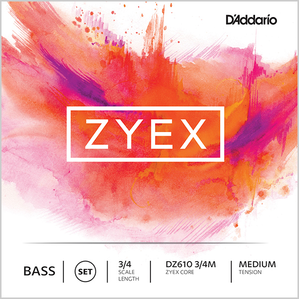 D'addario Zyex Double Bass Strings