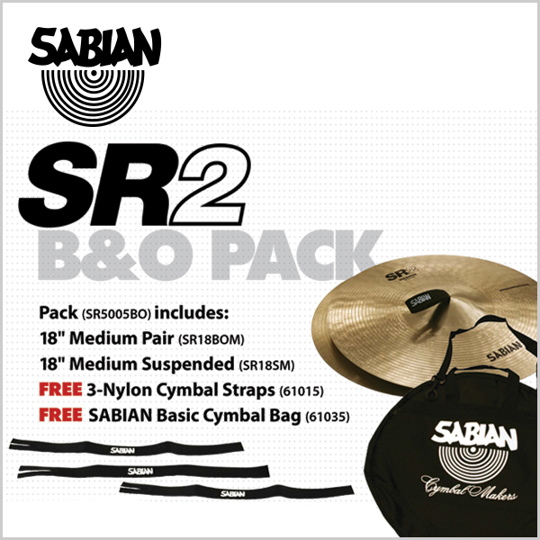 SABIAN B&O SR2 PACK SR5005BO